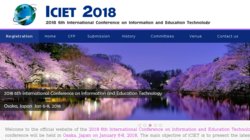 ICIET 2024: International Conference on Information and Education Technology