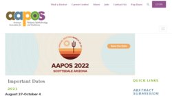 American Association for Pediatric Ophthalmology and Strabismus (AAPOS) Annual Meeting 2024