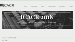 International Conference on Automation, Control and Robots