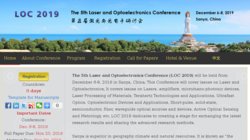 The 10th Laser and Optoelectronics Conference (LOC 2024)