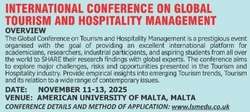 International Conference on Global Tourism and Hospitality Management