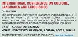 International Conference on Culture, Languages and Linguistics